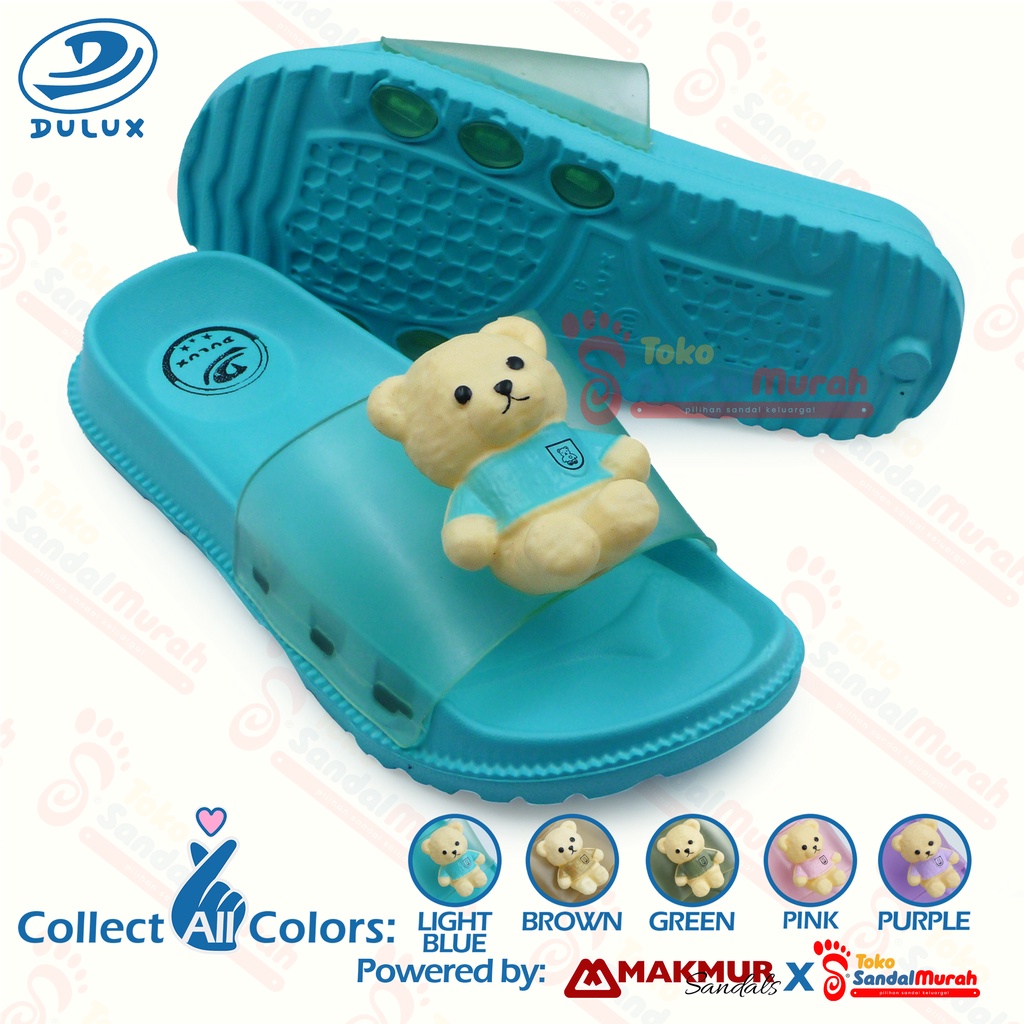 Toko Sendal Murah - Sandal Anak Slip On Uk 24 - 29 / Sandal Anak Karet Phylon / Sandal Anak Motif Boneka / Sandal Slop Karakter Lucu / Sandal Nyaman Model Kekinian [Toko Sandal Murah LDS 01 M 361 BN]