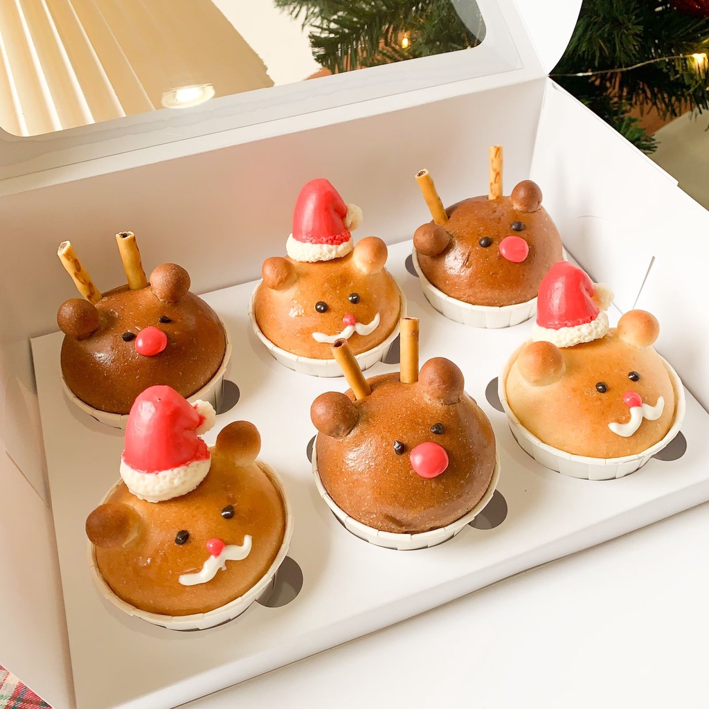 

MERRY CUPCAKE | Cupcake Roti Christmas Hampers Parcel Natal