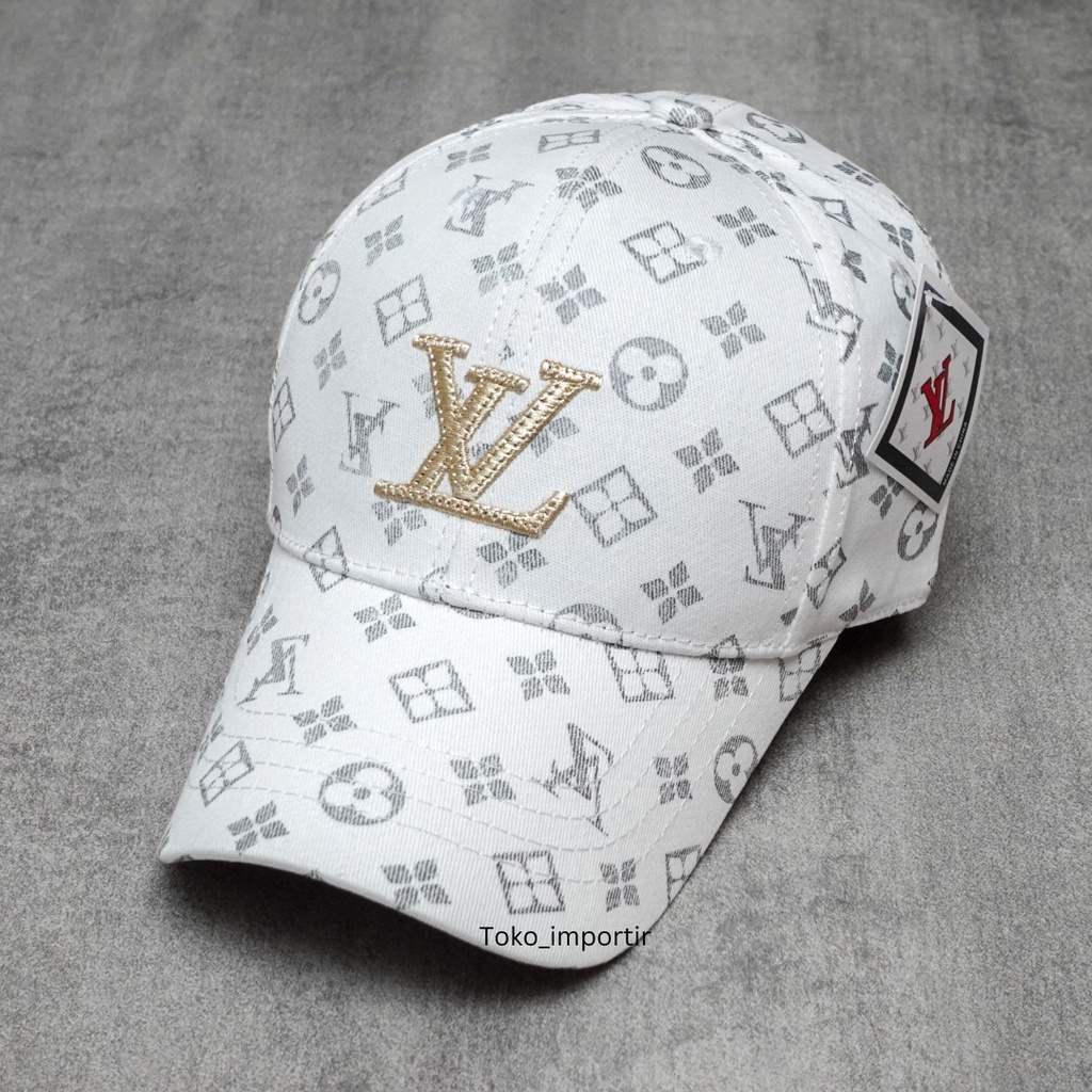 Topi LV Baseball Pria Import Mirror Original Unisex