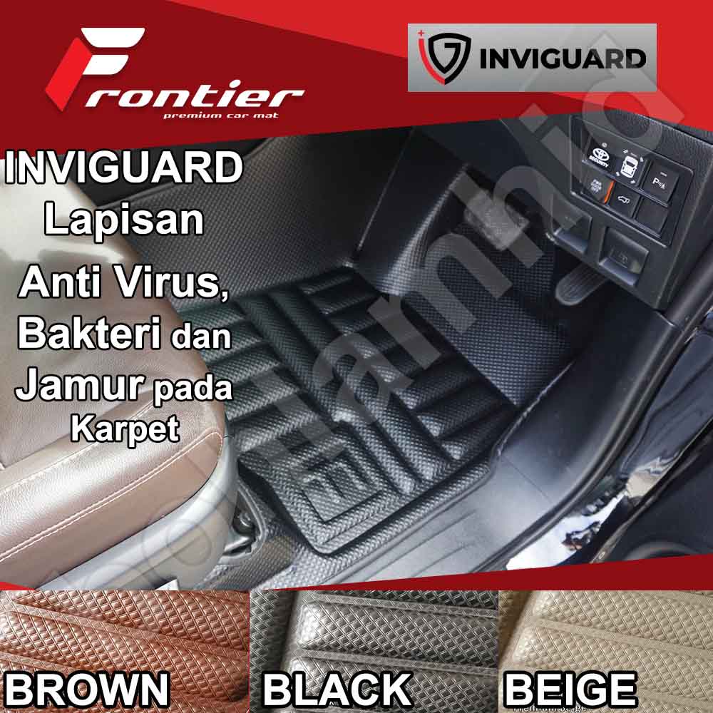 Karpet 5D Frontier Premium RAIZE / ROCKY Karpet Mobil Custom