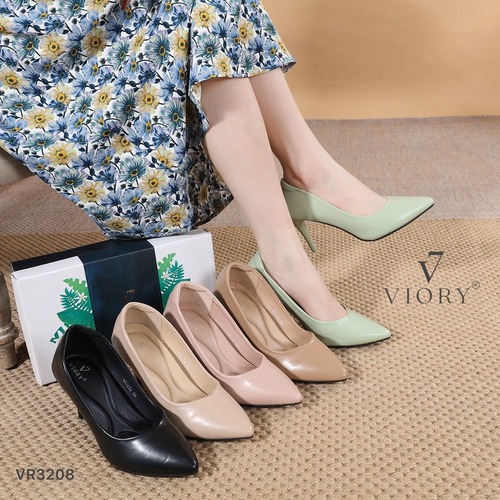 VIORY Sepatu Wanita High Heels Shoes #VR3208