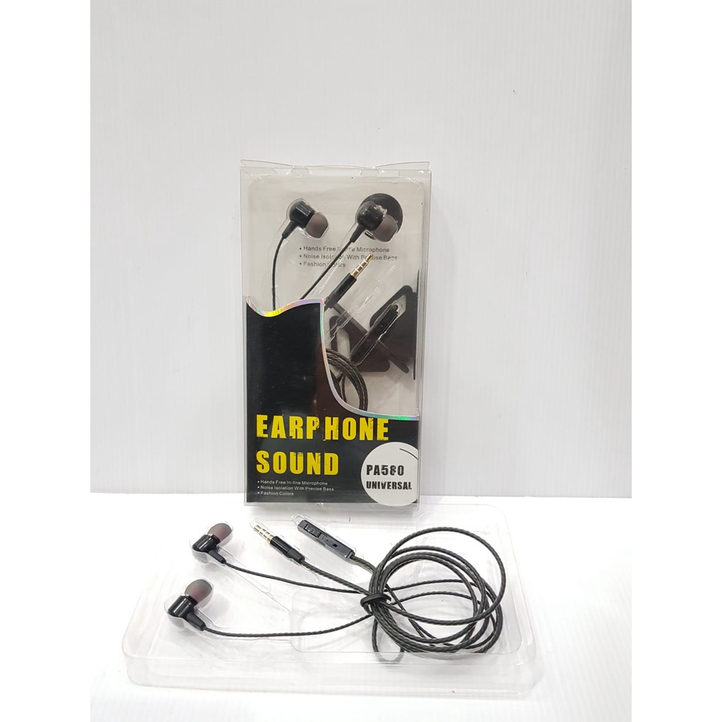 [PA-580] HANDSFREE HEADSET EARPHONE PAPADA PA-580