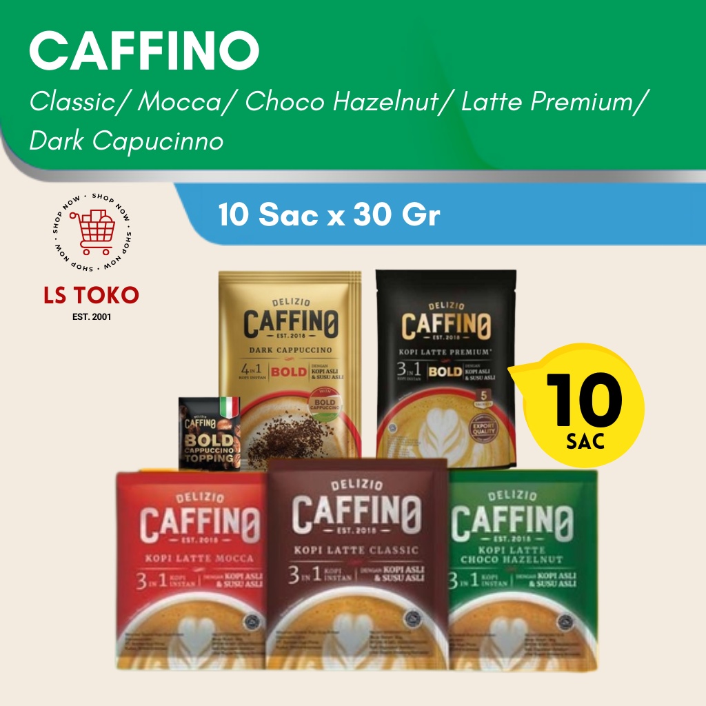 

KOPI CAFFINO Renceng (10 sac x 30gr)