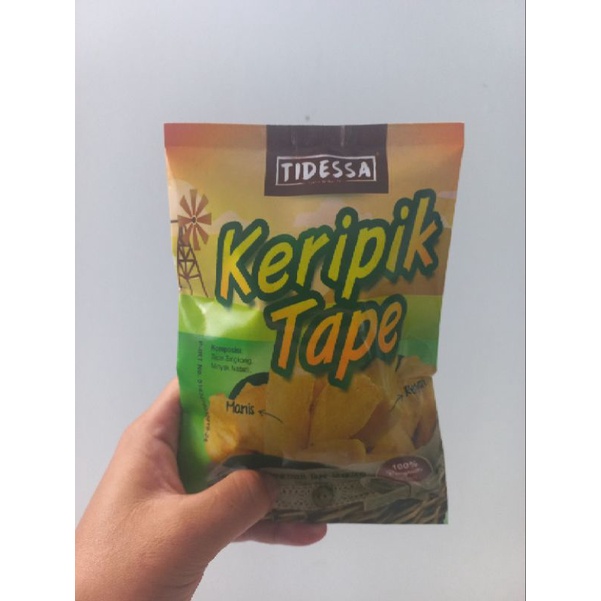 

KERIPIK TAPE TIDESSA ORIGINAL TAPE SINGKONG ASLI MANIS RENYAH GARANSI 100%, KERIPIK MANIS, KERIPIK OLAHAN SINGKONG