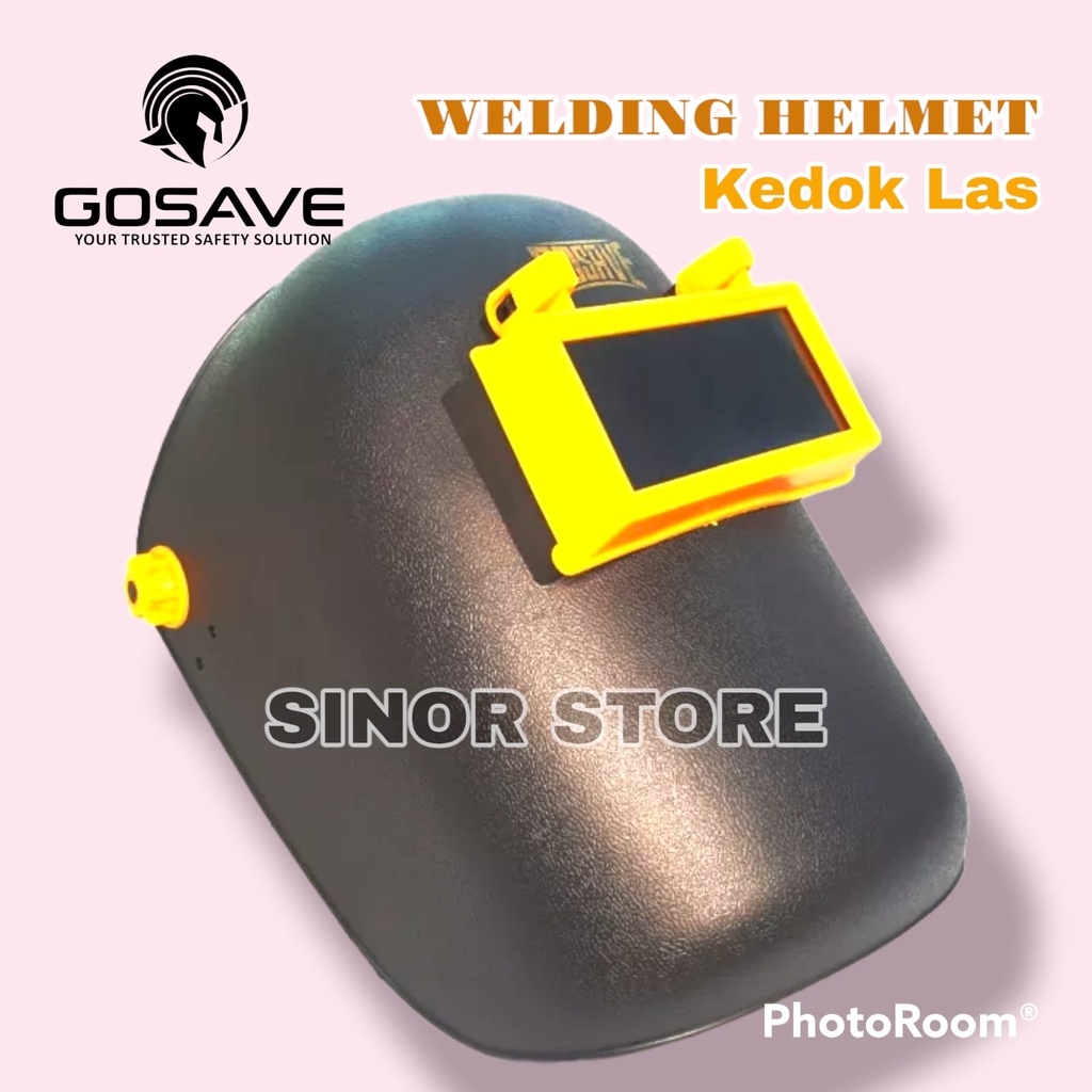 Kedok Las Face Shield Welding Helmet Topi Las GOSAVE. Kedok Las Safety