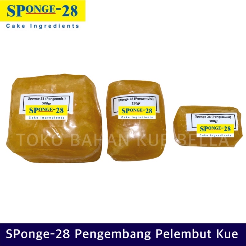 

SP Sponge 28 100gr, 250gr (REPACK) Pengembang Pelembut kue