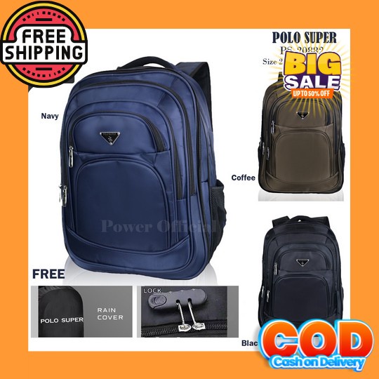 Tas Ransel Distro Pria Tas Punggung Laptop Mini Dewasa P6T8 Tas Kuliah Anak Besar Batam Branded Back
