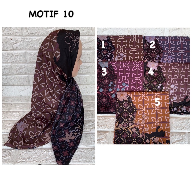 [PART 2] SEGIEMPAT MOTIF FOREVER VOAL BLACK EDITION (KHUSUS HITAM)