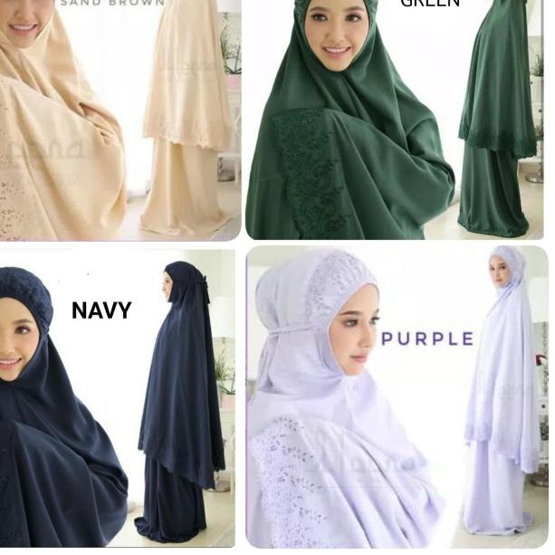 Promo Mukena bordir siti khadijah