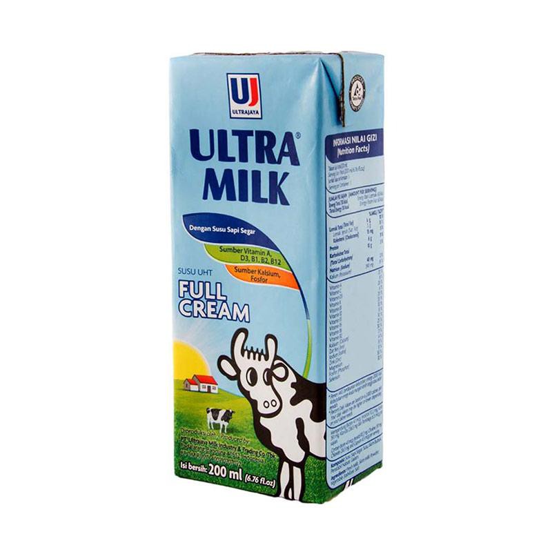 

ULTRA MILK SLIM FULL CREAM 200ML /PCS