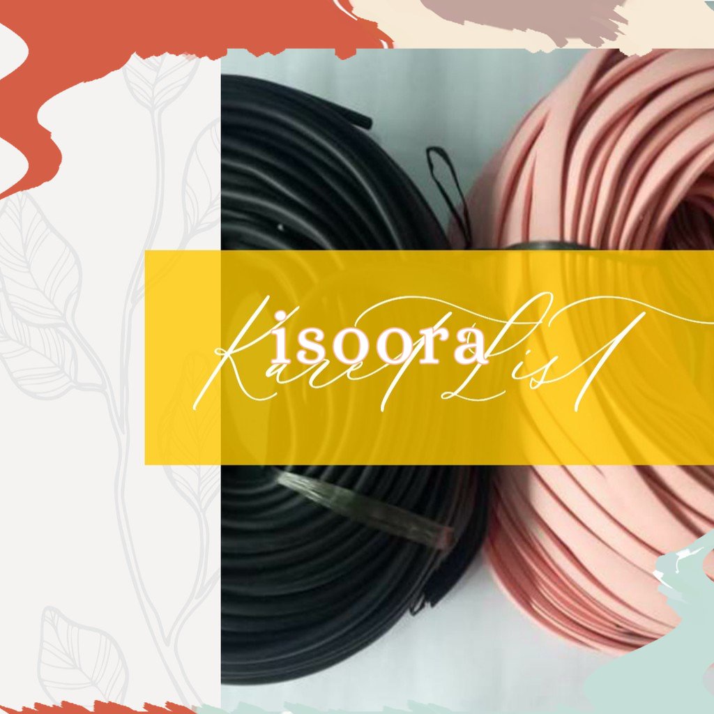 [COD] KARET LIST UNIVERSAL HELM BOGO FULL FACE INK KYT NHK NJS , TALANG AIR PINTU MOBIL, PINK HITAM