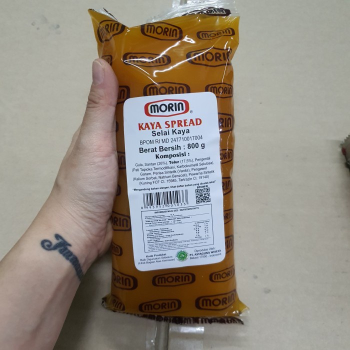 

NEW morin srikaya 800gr / selai kaya