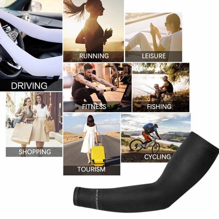 ROCKBROS XT-9002 ARM SLEEVE - MANSET TANGAN SEPEDA UNTUK PRIA DAN WANI / ROCKBROS XT-9002 ARM SLEEVE