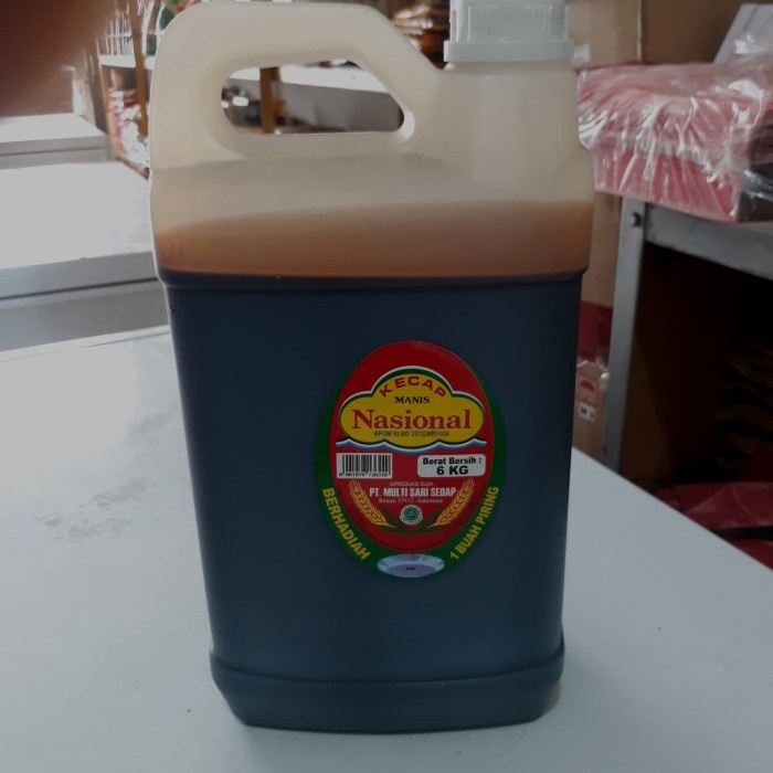 

kecap manis nasional jerigen 6 kg