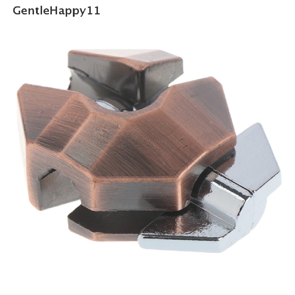 Gentlehappy Turtle Alloy Shell Lock Puzzle Klasik Metal Asah Otak Tes IQ Mainan id