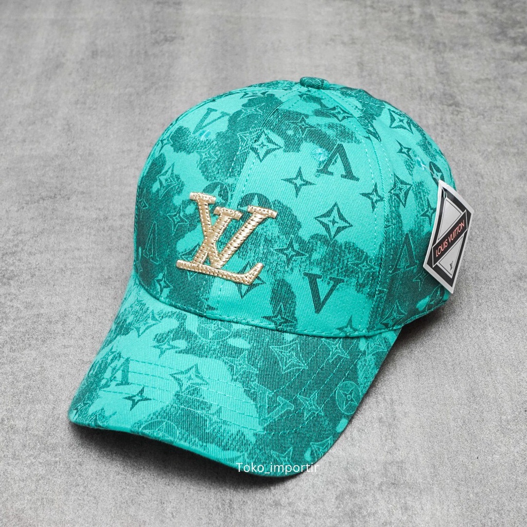 Topi LV Baseball Pria Import Mirror Original Unisex