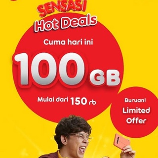 Paket Data Indosat 100gb Full 24 Jam Kuota Utama