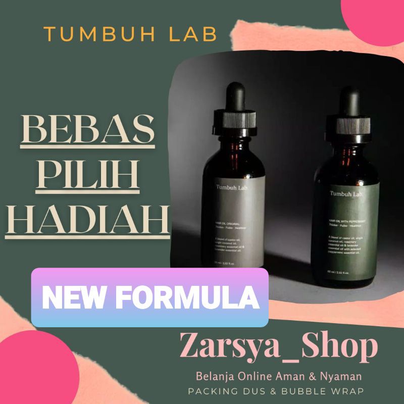 Jual TUMBUH LAB Hair Oil/Hair Mist/Original/Papermint | Shopee Indonesia