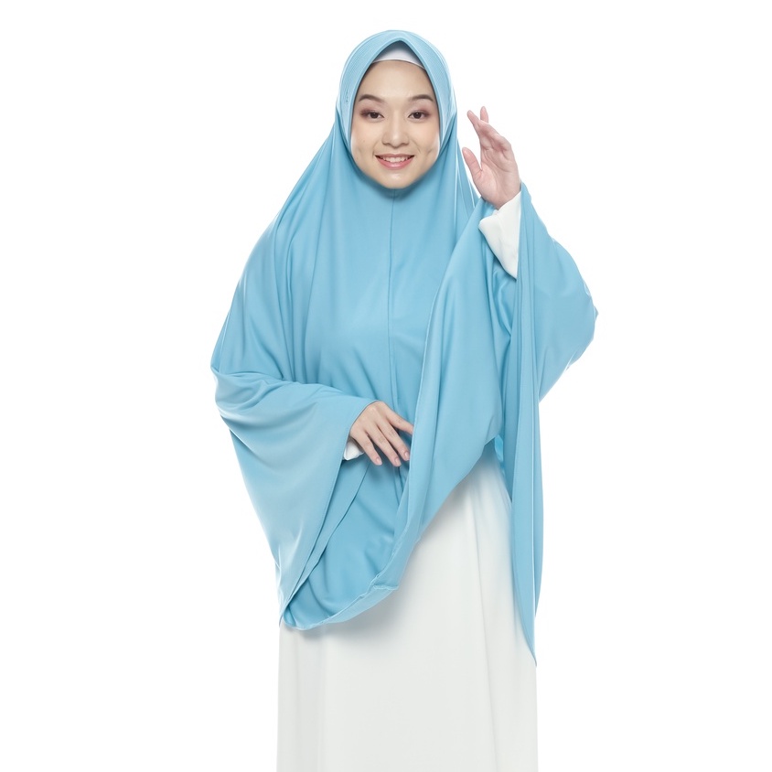 HIJAB SYAR'I INSTAN JIlbab JUmbo Kerudung Jumbo PET ANTEM  HAMIDAH  JARSY JUMBO XXL