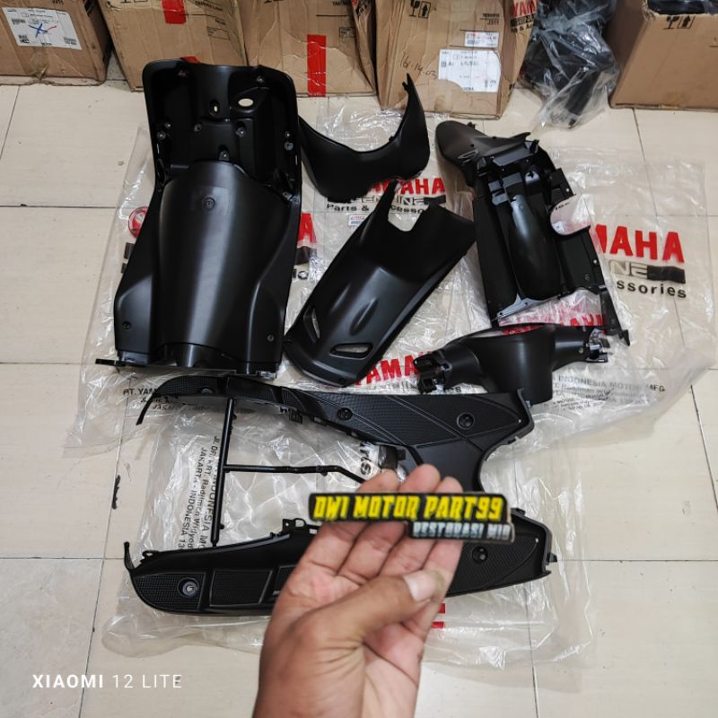 FULLSET BODY BODI KASAR MIO SMILE 2008-2012 6 PCS ORIGINAL YAMAHA