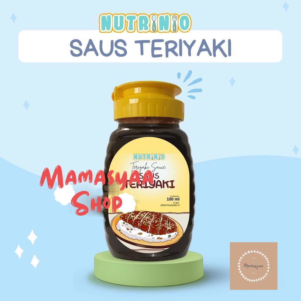 

Saus Teriyaki MPASI 100 ml / Teriyaki Sauce / Saus Saos MPASI