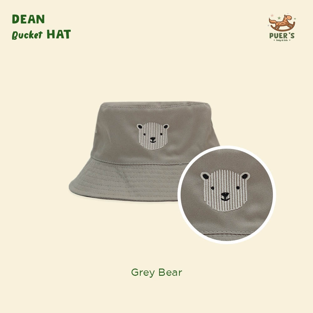 TOPI ANAK  (BUCKET HAT ANAK) KIDS HAT PUER'S DEANN HAT