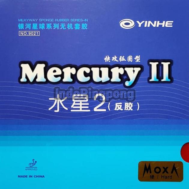 Yinhe Mercury II HARD (max) - Rubber Karet Pingpong Tenis Meja