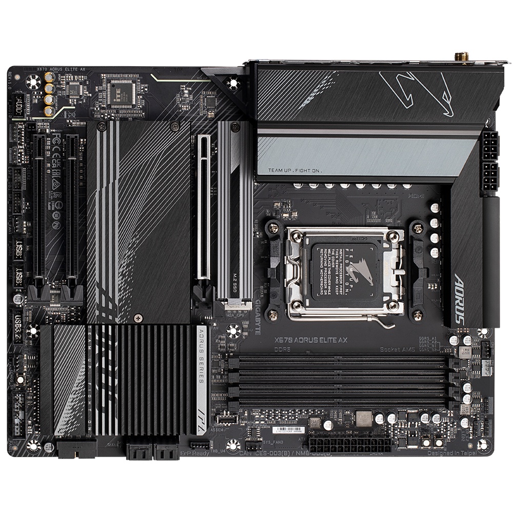 GIGABYTE X670 AORUS ELITE AX | MOTHER BOARD AMD X670 AM5 DDR5 ATX