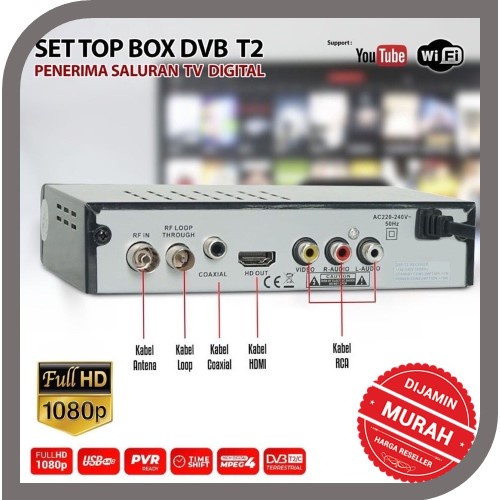 Jual Set Top Box Tv Digital Tv Tabung Stopbox Tv Digital Setbok Satel Box Tv Digital