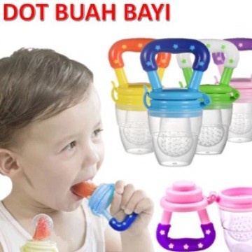 Empeng Gigitan Anak Bayi Little Star Motif Polos