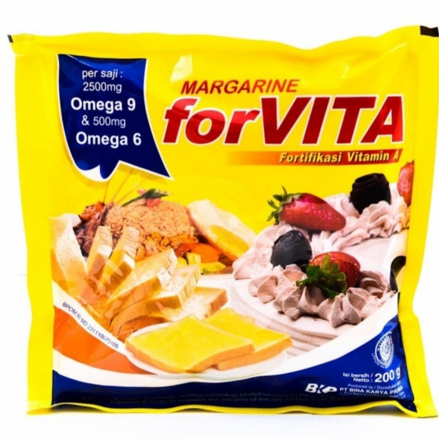 

FORVITA MARGARINE MENTEGA 200gr