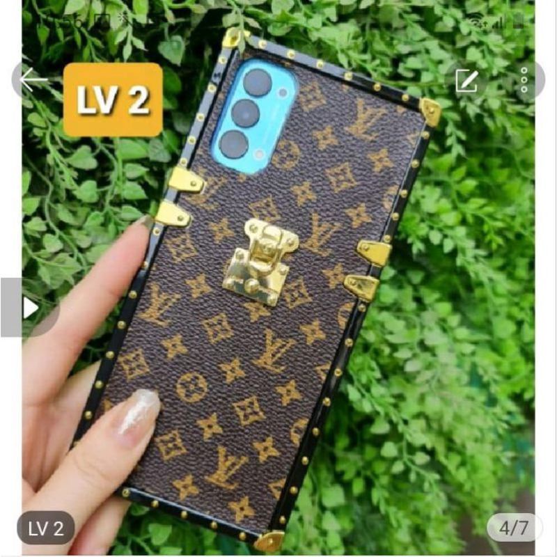 OPPO   A16k A16e Reno 6 4g   A1k  Casing LV Fashion Big Lanyard