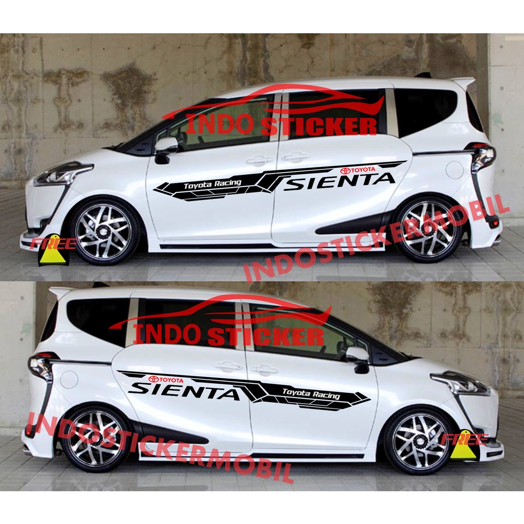 terbaru sticker stker mobil toyota sienta sticker mobil toyota sienta keren terlaris