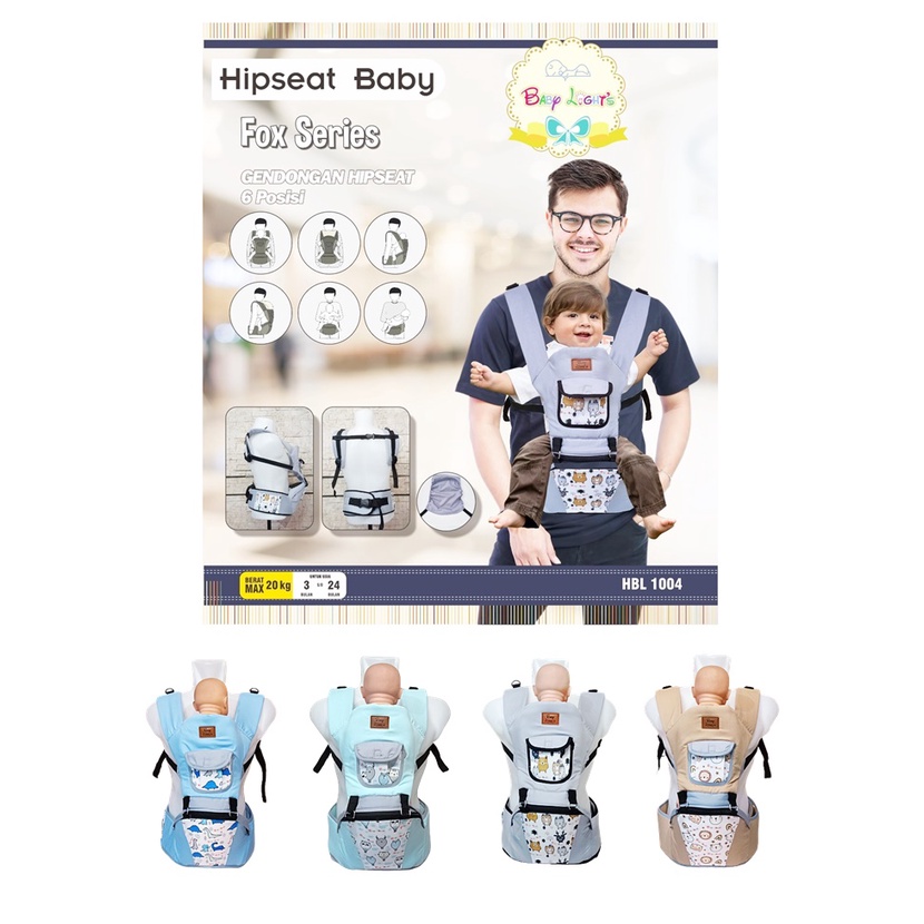 TERBARU! Gendongan Bayi Hipseat Baby Light`s