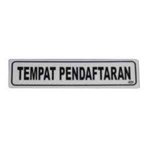 

GM label acrylic akrilik tempat pendaftaran