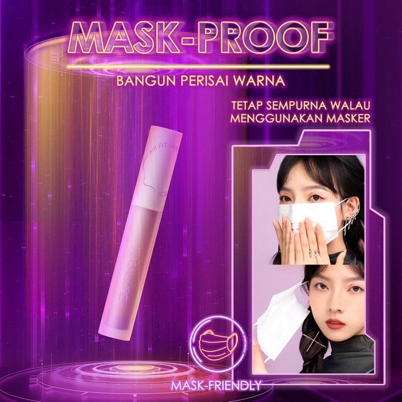 FOCALLURE Air Fit Matte Lip Tint
