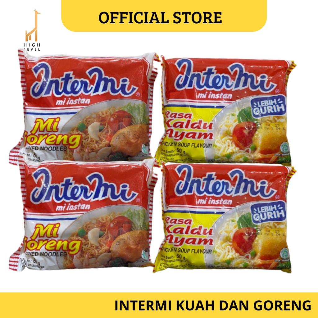 

INTERMI MI INSTAN KUAH RASA KALDU AYAM / GORENG