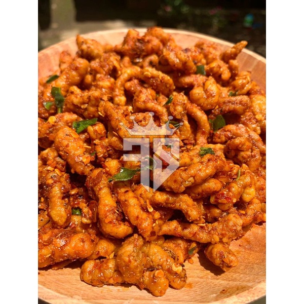 

(COD) CEMILAN KRIPIK USUS RENYAH/STICK USUS PEDAS DAUN JERUK
