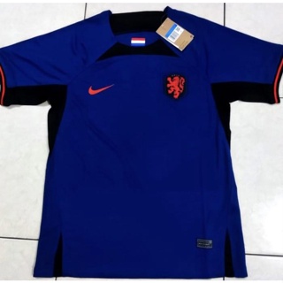 Jersey Timnas Belanda Away World Cup 2022 Grade Aaa Nike Shirts Bnwt 38