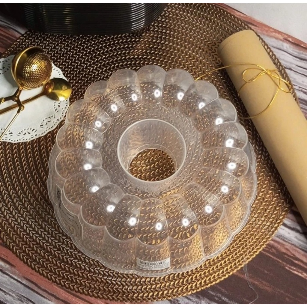 Cetakan Agar Plastik/ Loyang Puding Coklat / Loyang jelly Cantik / Loyang plastik