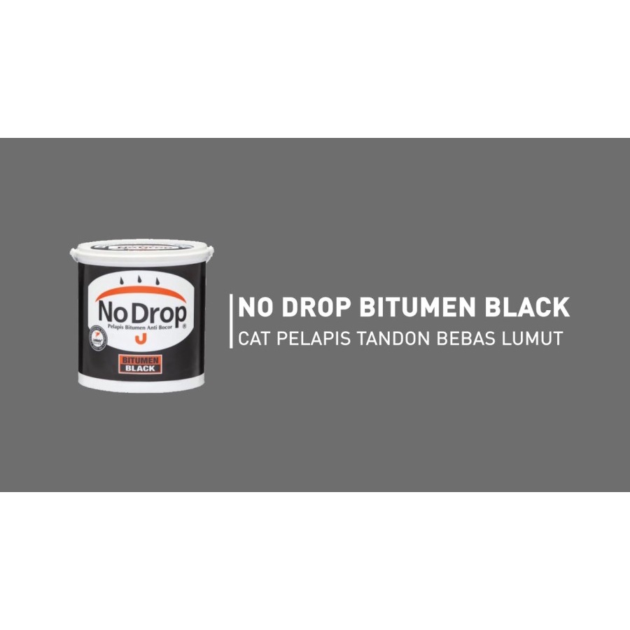 NO DROP BITUMEN BLACK BEBAS LUMUT 1 KG