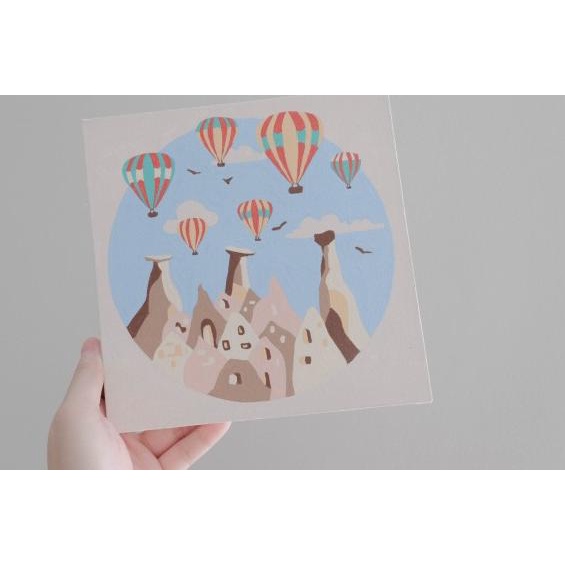 

Paint by Numbers Kit: Cappadocia| Paint Inc. ID | Painting Kit - Tanpa Kuas
