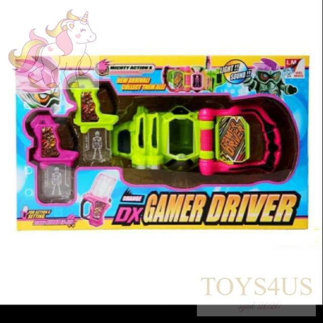 Toys4Us - Mainan sabuk kamen rider Ex-aid recash DX game driver