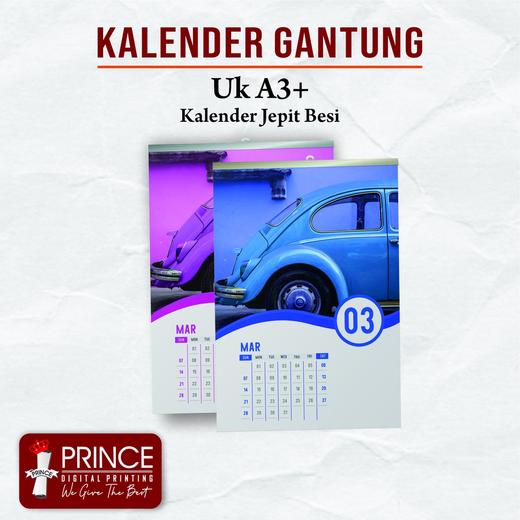 Jual Kalender Gantung, Hanging Kalendar, Poster Kalender, Kalender ...