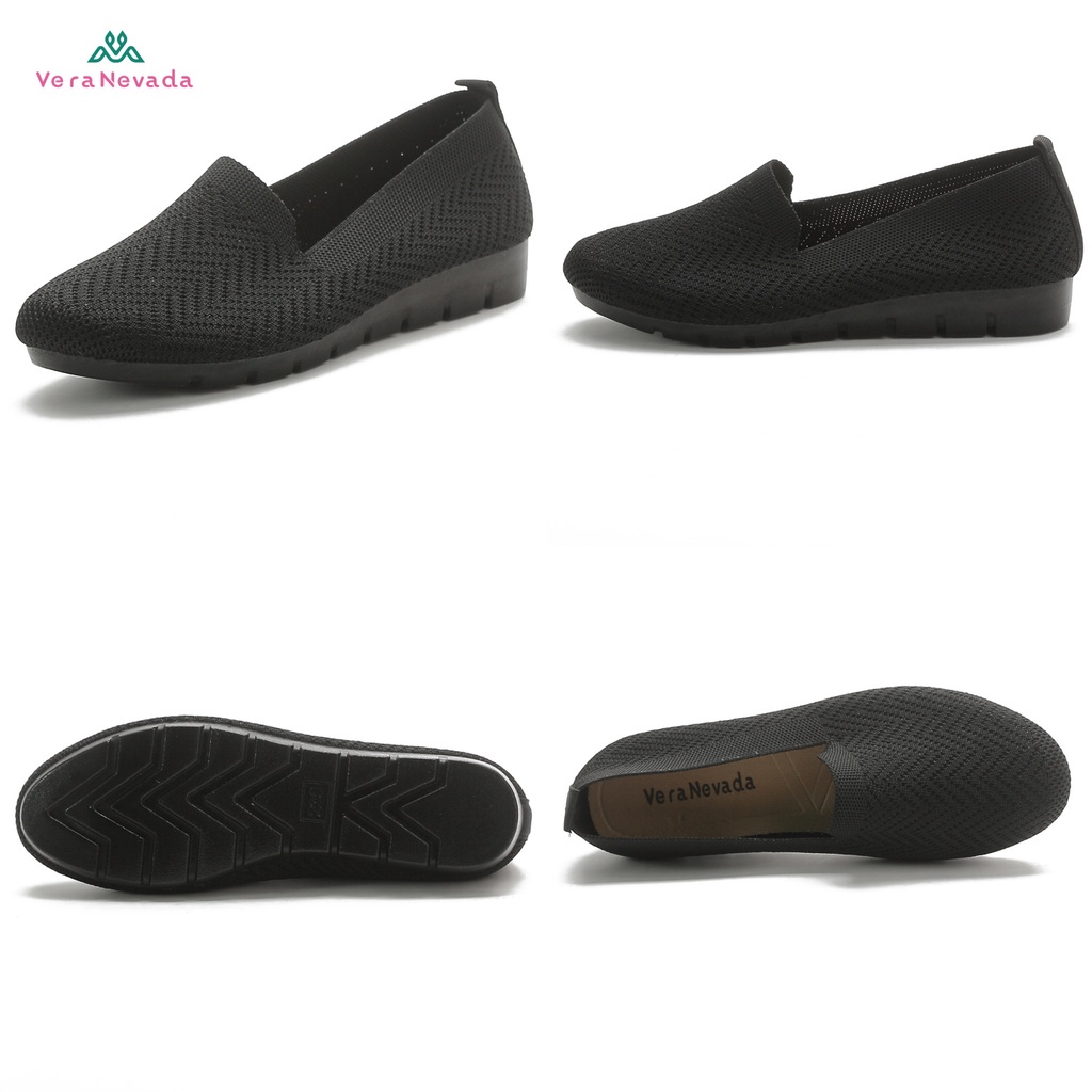 Vera Nevada Sepatu Flat Slip On Wanita Shoes A10