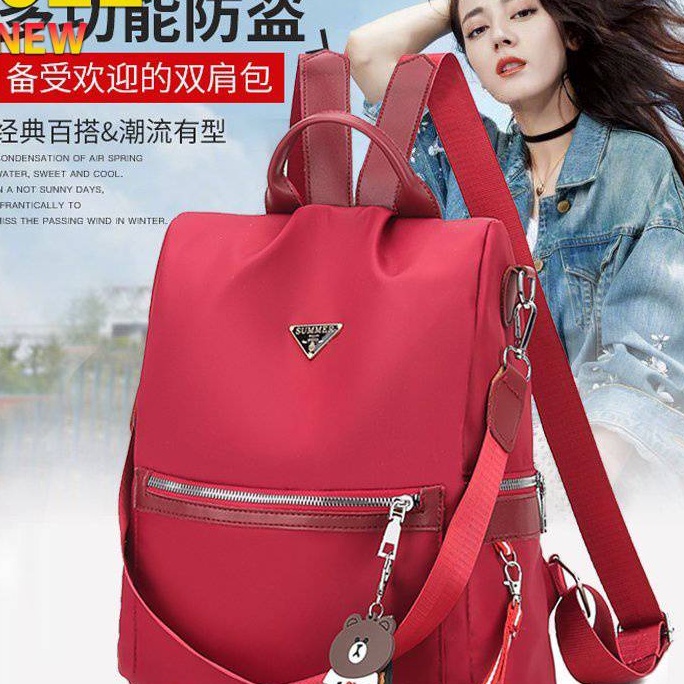 (2Pc Bisa 1Kg)GTBI998876644 New arrival  !!! Tas Ransel Wanita  Tas Wanita Import Premium