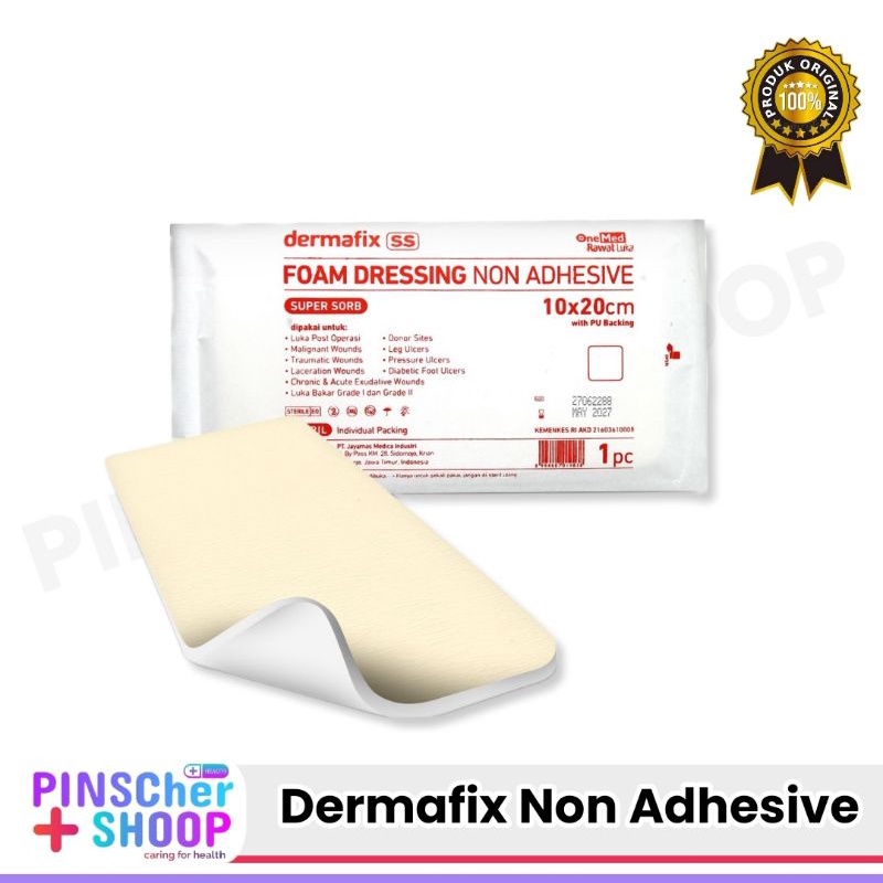 DERMAFIX SS FOAM DRESSING NON ADHESIVE SATUAN