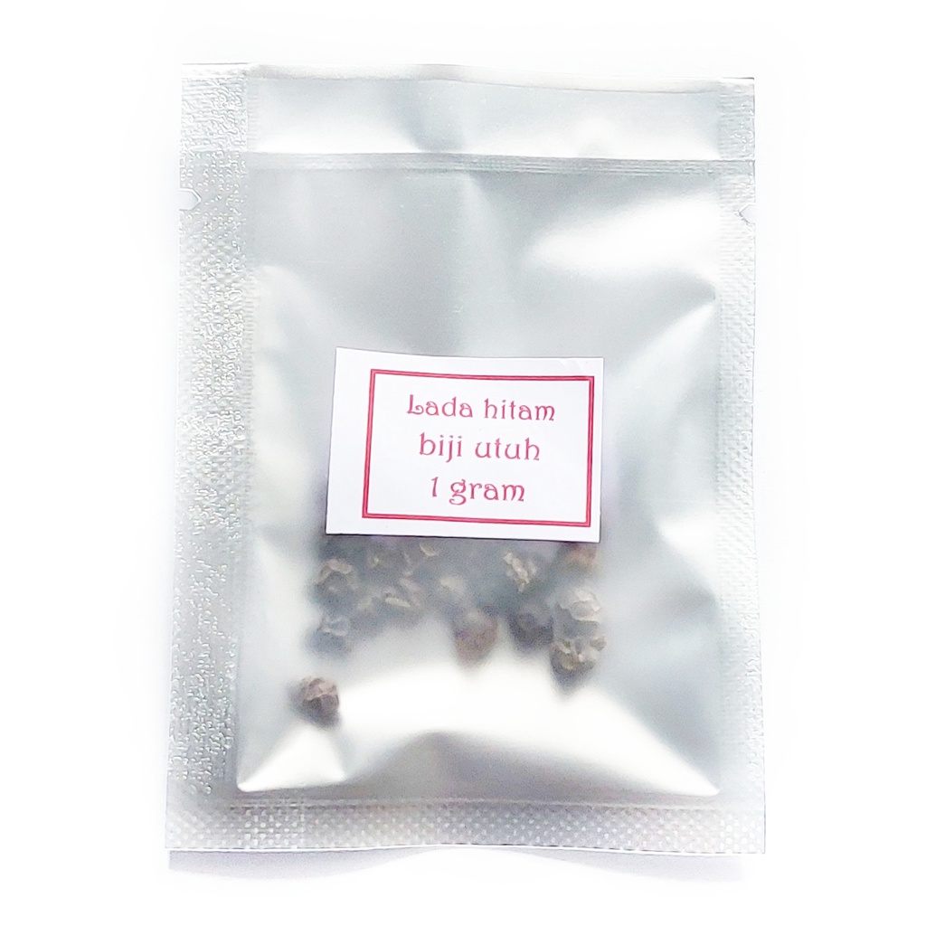 

Lada Hitam Biji Utuh 3gr Halal Bisa COD bumbudapurbintang