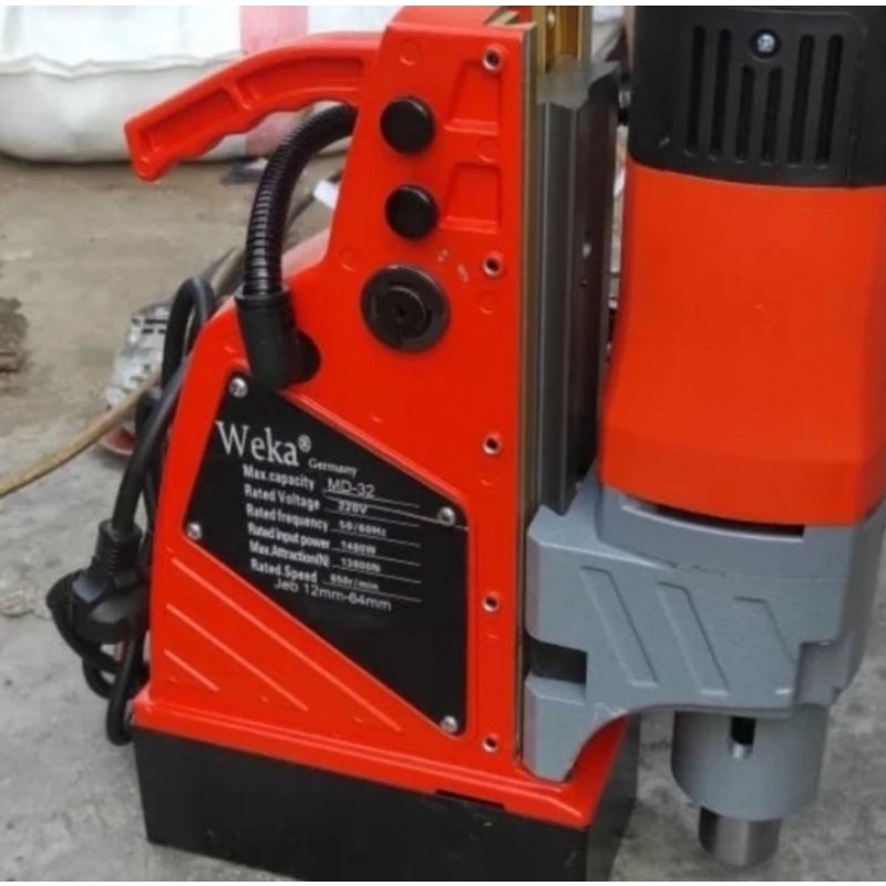 Mesin bor duduk magnet  weka 32mm magnetic drill