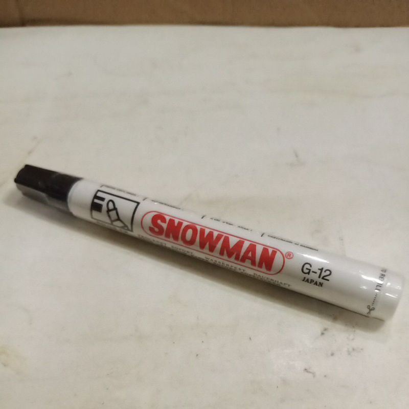 

Spidol Permanen Hitam Snowman Permanent Marker